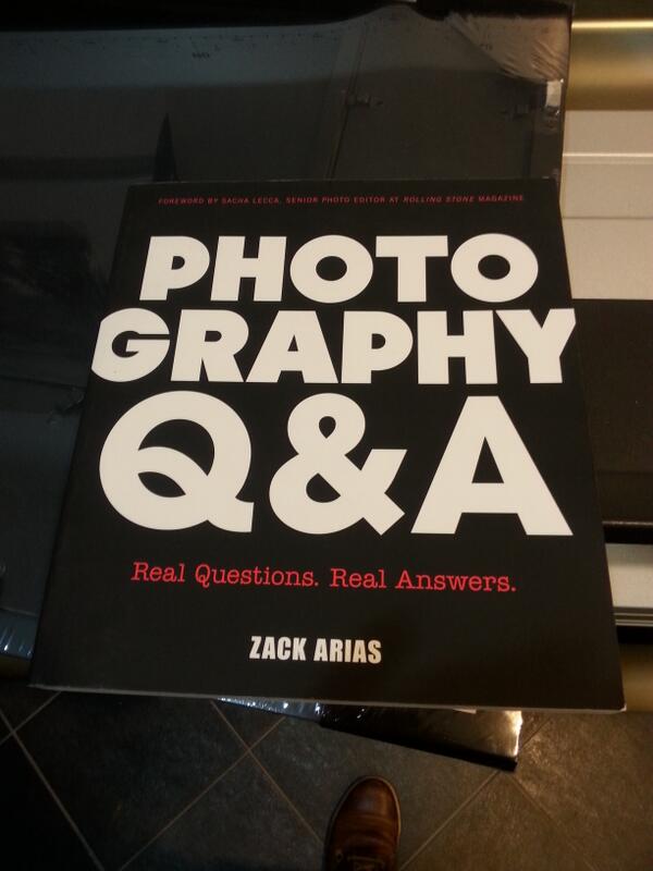 Look who just arrived.. it's <a href="/zarias/">Zack Arias</a> (or his book anyway)