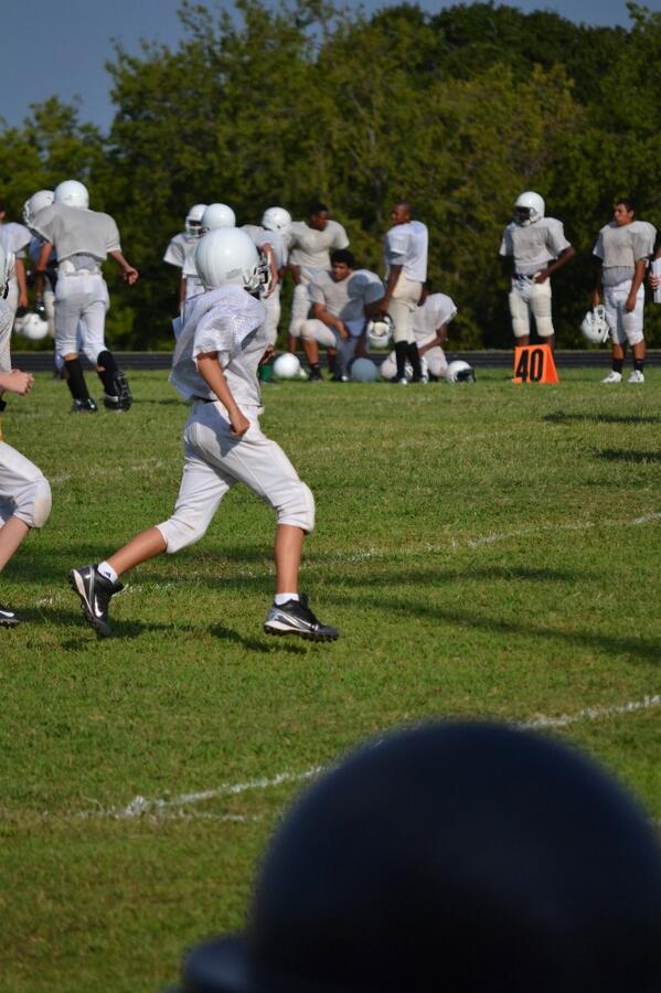 Yes 1st game today against Walsh at 5:30 gonna be at the dragon stadium  probably #29 #widereciver #kickreturn