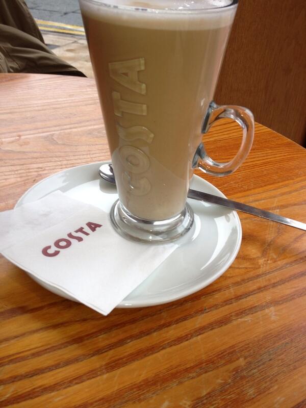 “<a href="/stucaw/">StuCaw</a>: <a href="/PhoneShopTweets/">PhoneShop</a> Costa Coffee. Having a coffee. Good times ” haha! Keep em coming!