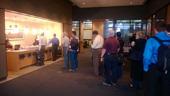 4mcadam's tweet image. Registration is busy! #GPPC #MSDYNGP #Fargo