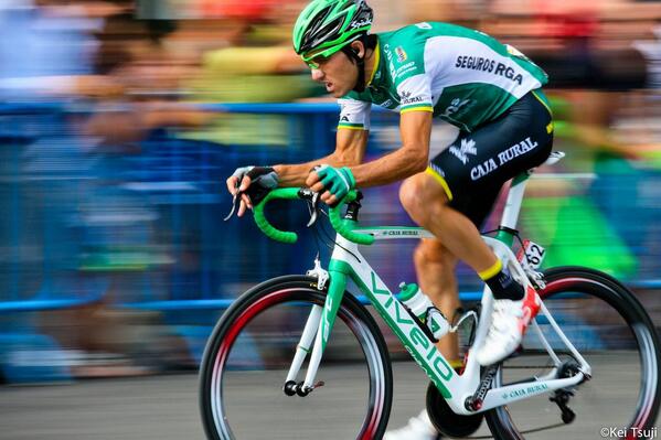 amantes_cycling's tweet photo. Javier Aramendia fue el corredor mas peleon en esta vuelta, con mas de 700 km escapado.Digno de admirar http://t.co/cpvoE5JgK3