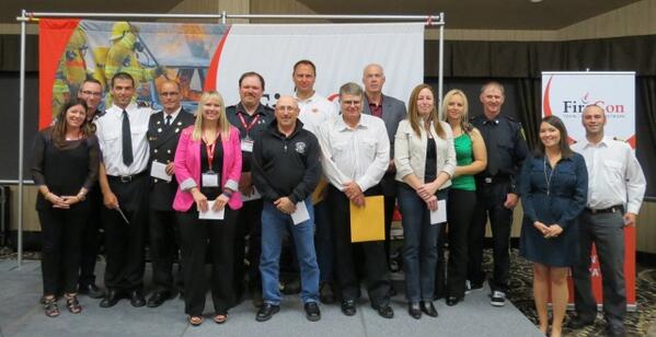 PamelaMusgrave's tweet image. We thanked &amp;amp; presented recognition 2  supporting depts. at #Firecon Last year the depts. raised #41,000 4 @md_canada