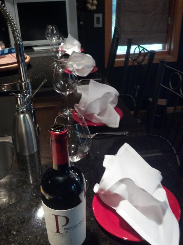 Getting ready to shoot the Easy Gourmet show!