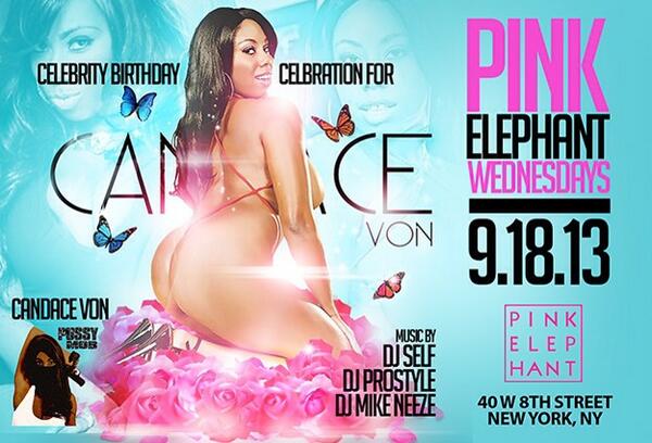 EveryDay696's tweet photo. Tomorrow Night NYC We @ #pinkelephantnyc Big VIP B-Day Celebration For @candacevon Music By @djself @DJPROSTYLE Lit! http://t.co/EGOSEDyNQ6