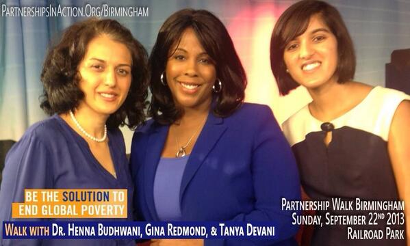 bkarim's tweet image. D-5... #pwalk #endingpoverty @GinaRedmond_, Henna, &amp;amp; Tanya. Be there. Save the World! ;) cbs42.com/2013/09/17/aga…