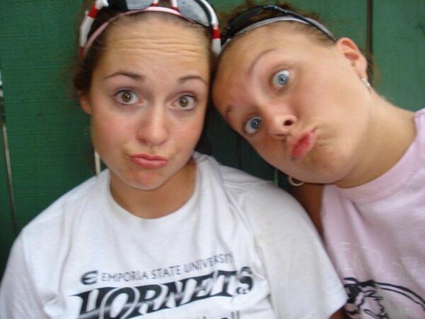 LenaeHamman's tweet image. I'd call this #TransformationTuesday but we're practically the same #diffhair #samepersonality @sandra_lynn13