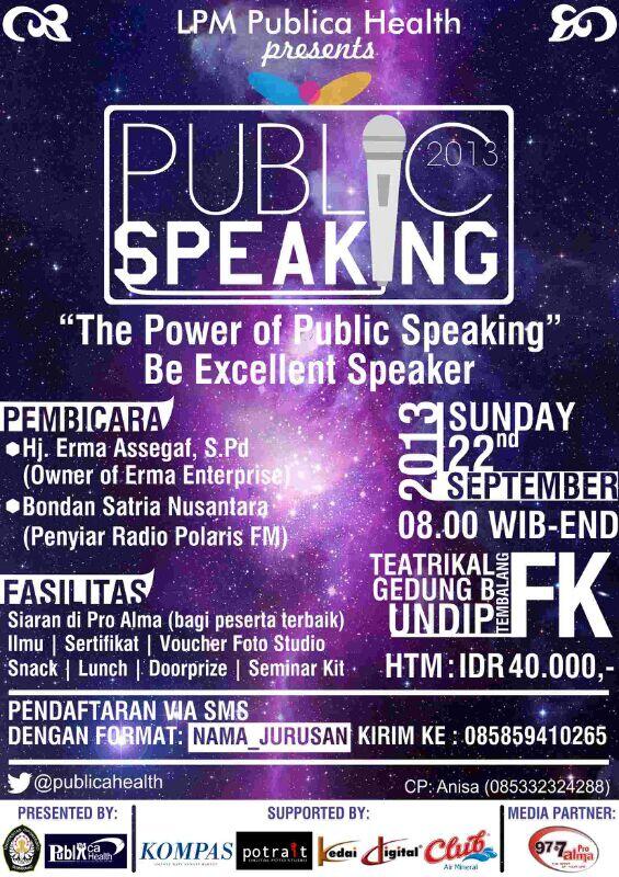 Publicahealth's tweet photo. LPM Publica Health presents: Pelatihan Public Speaking on SEPTEMBER 22nd http://t.co/4wSvZ0LEnw @mabaternak_13 #PublicSpeaking13