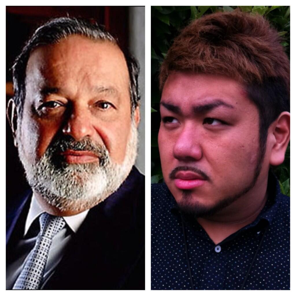 鬼越トマホーク 坂井良多 世界一の金持ちカルロス スリム氏と世界一売れてない演歌歌手の長男金野博和氏の対決 スリム氏資産8兆円 金野氏隠し味に八丁味噌 今回は金野氏の勝ち Http T Co Adrouirg7b Twitter 鬼越トマホーク 坂井良多 世界一の金持ちカルロス スリム氏と世界一売れてない演歌歌手の長男金野博和氏の対決 スリム氏資産8兆円 金野氏隠し味に八丁味噌 今回は金野氏の勝ち Http T Co Adrouirg7b Twitter