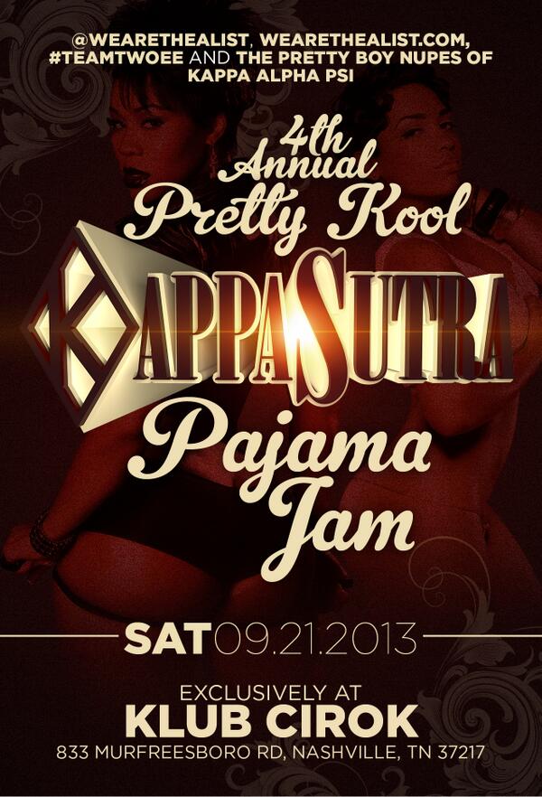 TheWakeUpTSU's tweet photo. #Tsu17 its going down THIS SATURDAY  the #KAPPAS X @WeareTheALIST X @DjTwoEE present THE PAJAMA JAM http://t.co/SL3yfHJLmr