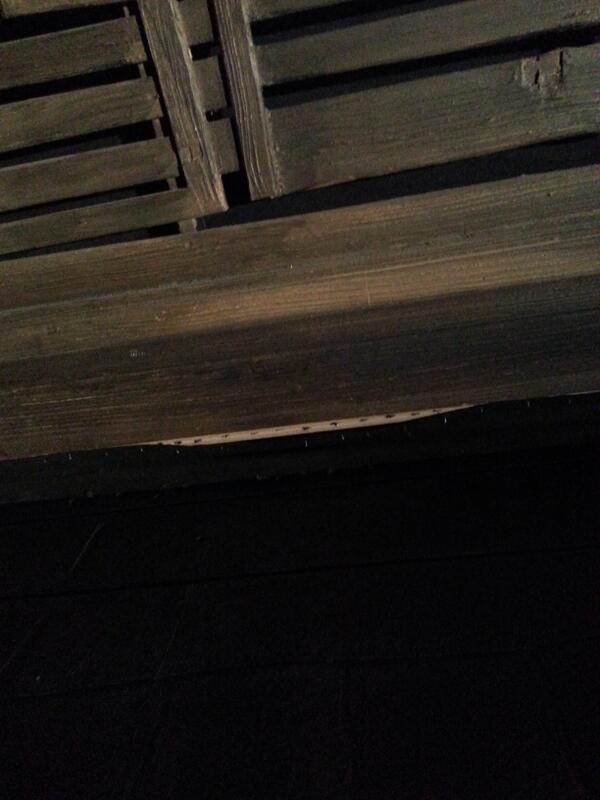 JohnBWardJr's tweet image. Mr.  Pott&apos;s skirt has fallen.  IT&apos;S A KILT!  #LesMisTO @Mirvish #automationproblems