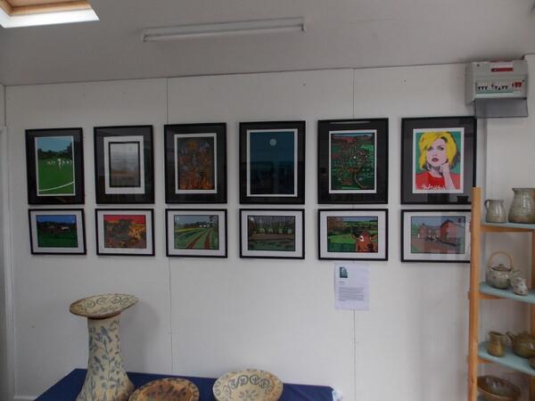 Devon Open Studios in Shobrooke, near Crediton, No 52, with Heather Irvine and Nicola Raffan.