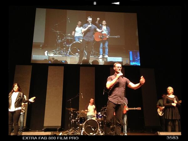JosephTamba's tweet photo. I'm personally so blessed by the Words via @leeburns74 &amp; so touched by worship with @hillsongcollege Thank you guys! http://t.co/wKhO7UG0Tw