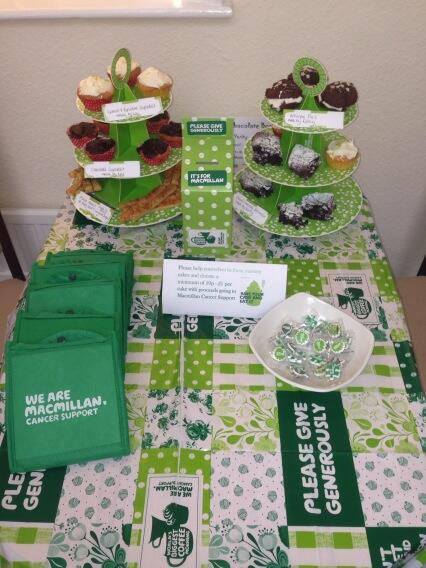 ExeterWayne's tweet image. @macmillancoffee cake stand, no end to @EventExeter teams talent, great British bake off eat your heart out!