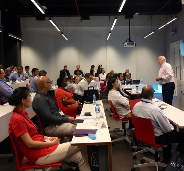 Robert Lillicrapp, Welcomes the Executive MBA #Hajar #Dubai