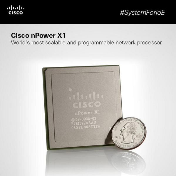 CiscoFrance's tweet image. Avez-vous déjà vu le #NetworkProcessor le plus avancé au monde ? Be impressed ! #SystemforIoE