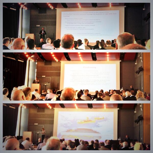 IOConference's tweet image. Plenary on technological opportunities for the future og IO; Alex Morison; Michael Louka and Ingrid Schølberg speaks