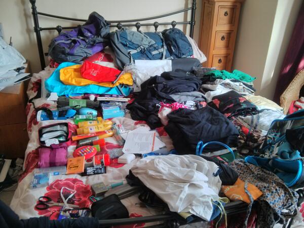 Sally_PR's tweet image. How on earth am I going to get all this stuff that I want to take in two bags? #Packingnightmare