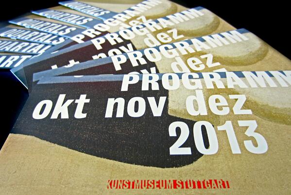 kunstmuseum's tweet image. DRUCKFRISCH: Unser #Quartalsprogramm an der Museumskasse kostenlos mitnehmen oder runterladen bit.ly/1fkXPkD