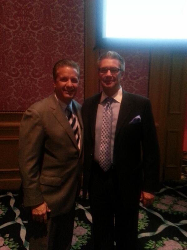 oldscool1962's tweet photo. Coach Cal's talk was awesome. #bigbluenation #leadership http://t.co/105Bdkv0wi