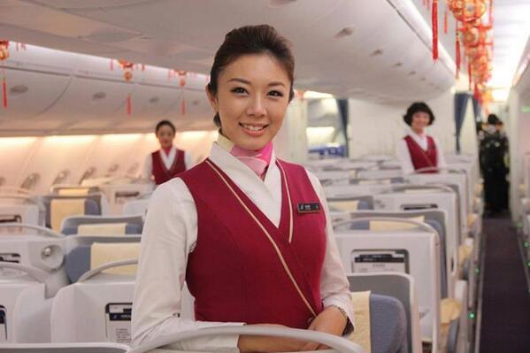 CSAIR_GLOBAL's tweet photo. Good Morning! It's mid-week! Weekend is coming soon! Let our gorgeous girls perk you up! http://t.co/u3HofnuQII