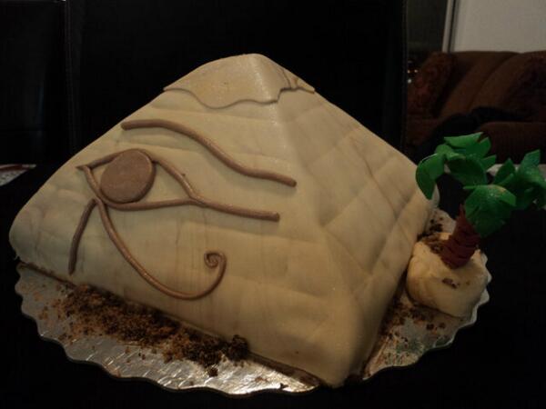 A snapshot of my latest cake