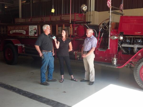 What's the story of this historic fire engine?  Find out on Hometown Happenings!!