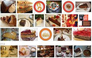 sweetsgazou's tweet photo. 【「ケーキ　オーストリア」】 
・オシャレな感じが伝わってきます 
https://t.co/PlYCSz2r3v