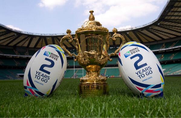 rugbyworldcup's tweet photo. Today marks two years to go until the start of #RWC2015! Exciting times ahead http://t.co/hnSEP71FAB