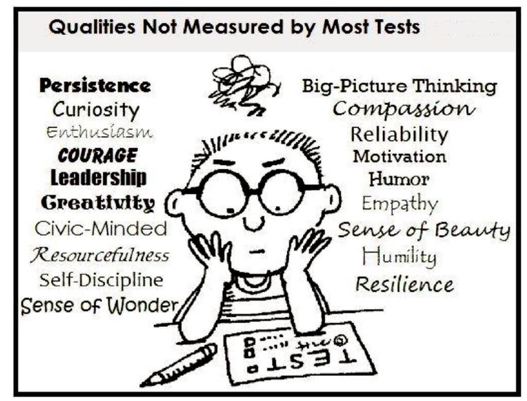 Qualities Not Measured by Most Tests