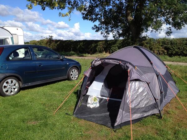 NMKriznik's tweet image. Made it home after #medsoc13 and slightly wet camping near Pickering, although this was taken in good weather!