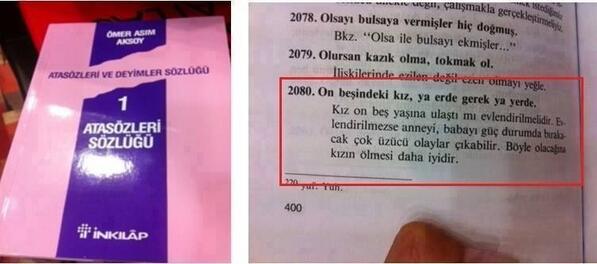 Yeni eğitim yılında Allah hepinizin belasını versin. Bu ne? Deliricem, bu ne?