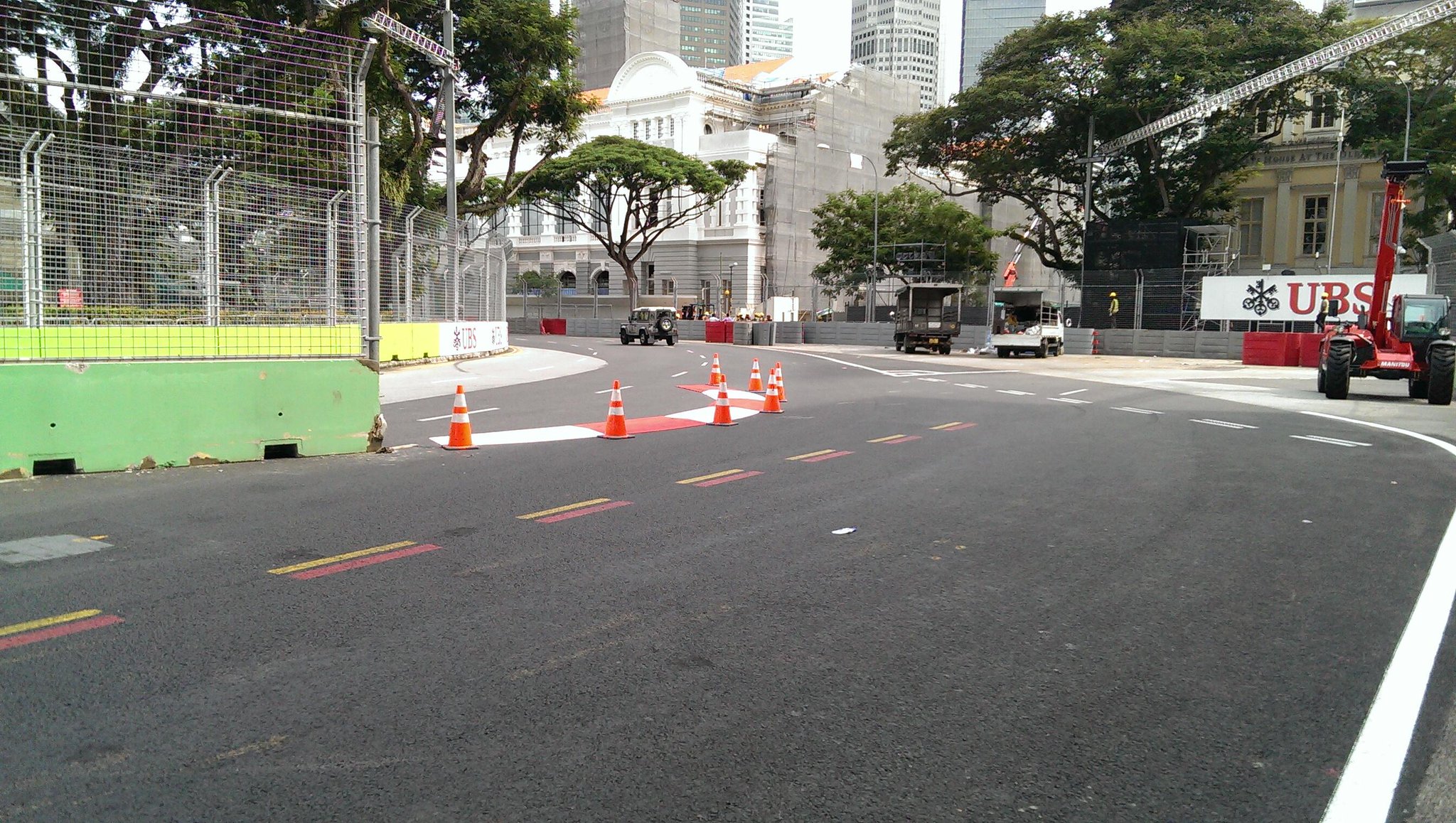 RaceFans on Twitter "The new turn ten at Singapore looks pretty quick