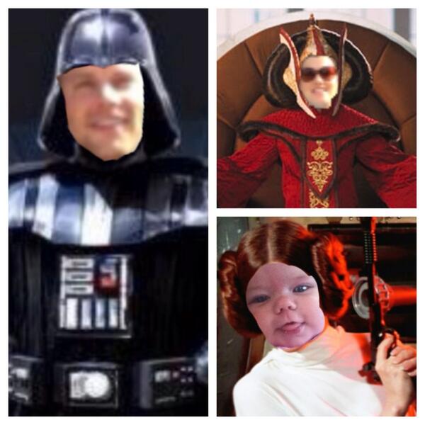 J_BRIDG's tweet photo. The only thing that can possibly make Star Wars cooler. @TheTwickYM http://t.co/Isyh9Px3WS