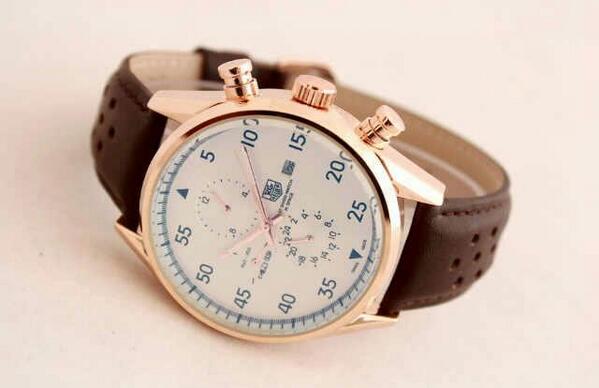 Tag Heur Spacer X Gold-Leather ||Grade AAA||Info Pin 3314062F||081212550020