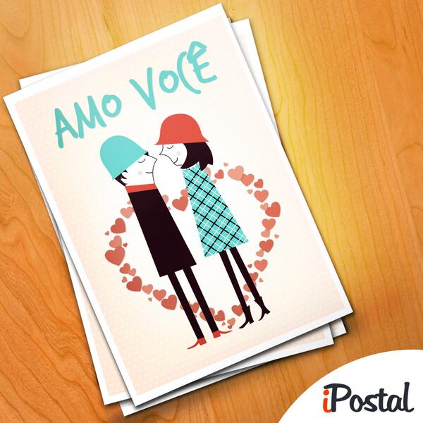 Faz tempo que não faz uma surpresa pra pessoa que você ama? Envie um lindo cartão agora: ipostal.com.br/send_postcard