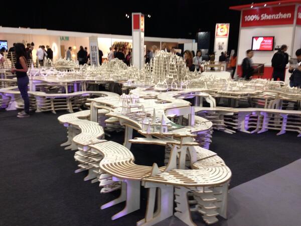 DHHPanelProduct's tweet image. Who has seen our birch ply @designlondon #worldscape international pavilion with @alexhaw