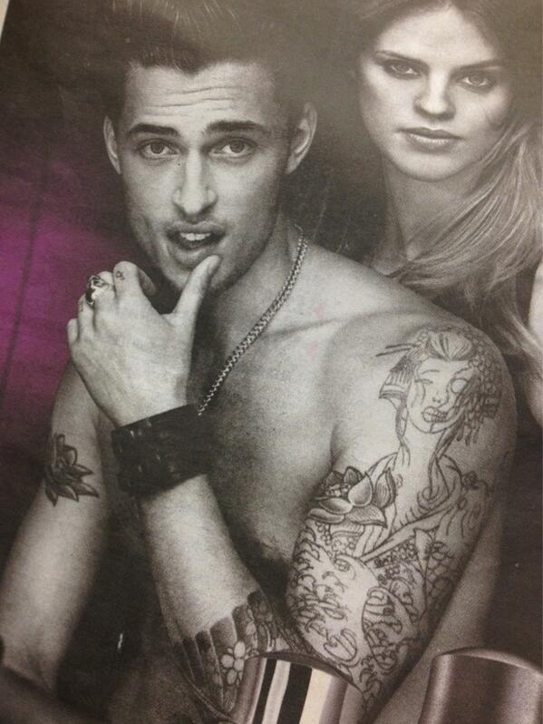 Spotted one of our @ASOS boys in the paper today... Looking good Harvey!