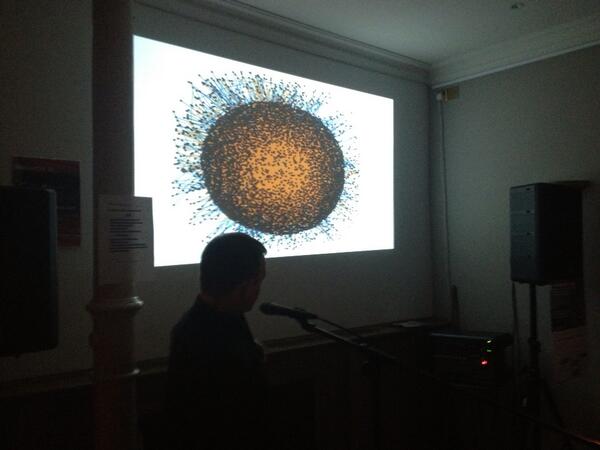 pechakucha_btn's tweet photo. The Big Data discourse. Already our third presenter @NousExMachina #BDF2013 #BPKN19 http://t.co/otE2ojN1LQ