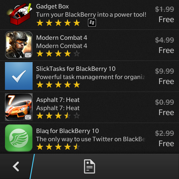 ne0fite's tweet image. @BlackBerry giving free premium apps to #BB10 users in Canada! Too bad I've already paid for #Blaq and #GadgetBox