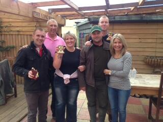 smbshoot's tweet photo. @kevNash Caswell Group team winners! #sportingbirds #topscore #bangbang http://t.co/FFlbT7jBab