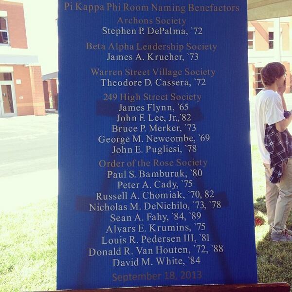 NJITGreekLife's tweet image. A big thank you to all our Donors! #PiKappaPhi #BetaAlpha bit.ly/1a3YX5N