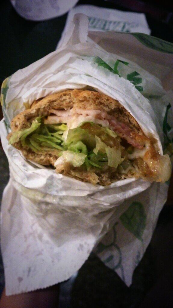 rhijean's tweet image. I can eat this all day. #subwayph #healthyliving