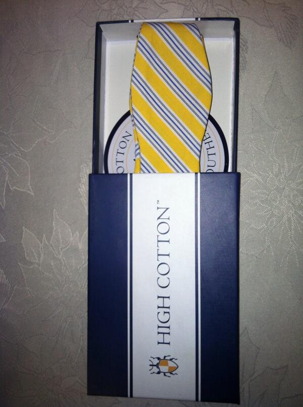 Mark_A_Chambers's tweet image. Just had a great store visit with @HighCottonTies. Love the store. Picked up a little item for me too.