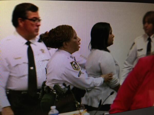 tjonssey's tweet photo. Teacher Sex Trial; Judge takes Ethel Anderson into custody after guilty verdict. http://t.co/mcjbEr8DPE