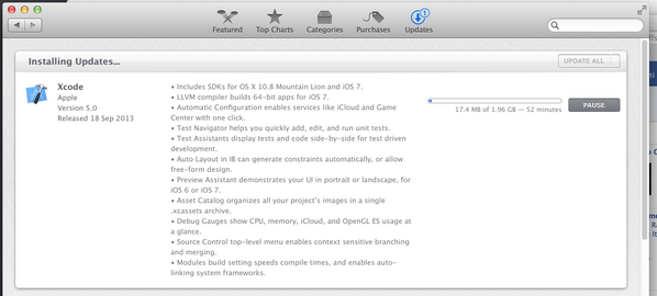 danielemargutti's tweet image. Finally #XCode5