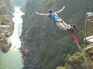 Jumping the Zambezi Gorge, Zimbabwe - #BoldExperience #30yrsBold
