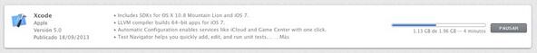 jcfmunoz's tweet image. #Xcode5 now on the Mac App Store. Still GM Seed on Apple Developer Portal.