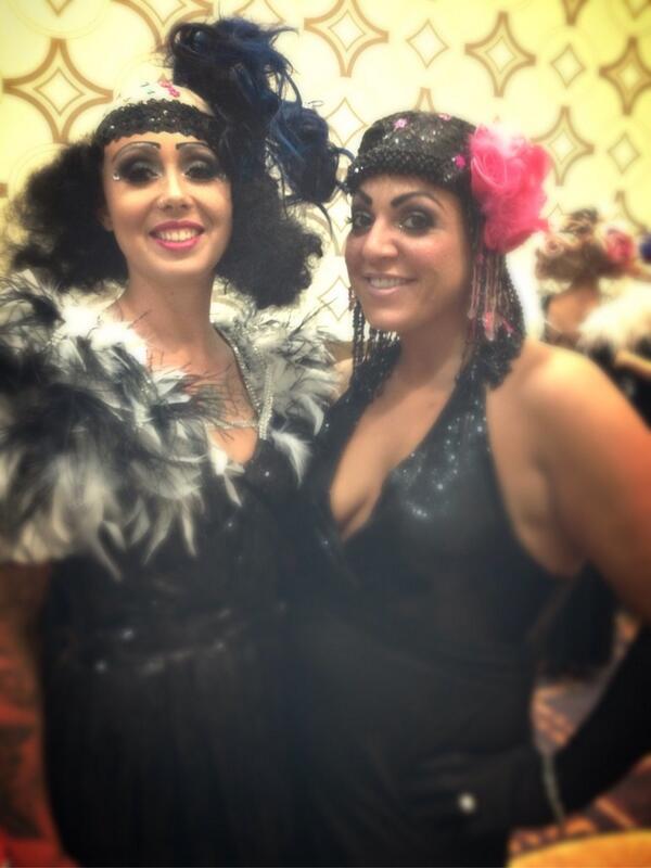 emily1deeva's tweet photo. @shereendeeva and her beautiful gala model at Eufora's Global Connection http://t.co/ZsemICRWAz