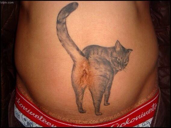 I find this tattoo interesting. #sorrynotsorry