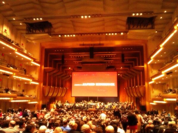 RampantAppetite's tweet photo. Getting my culture on with @EmilyRecipes ! #nyphilharmonic #hitchcock #fage http://t.co/3LG444DPhL